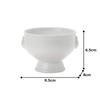 NARUMI Truffle Bowl, White, 140cc, Microwave and Oven Safe, Made in Japan, 1000-33631