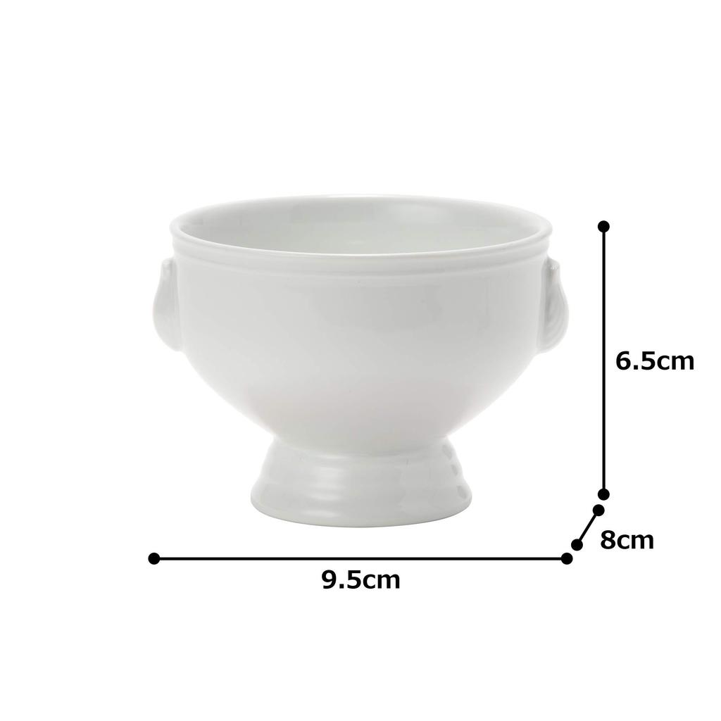 NARUMI Truffle Bowl, White, 140cc, Microwave and Oven Safe, Made in Japan, 1000-33631