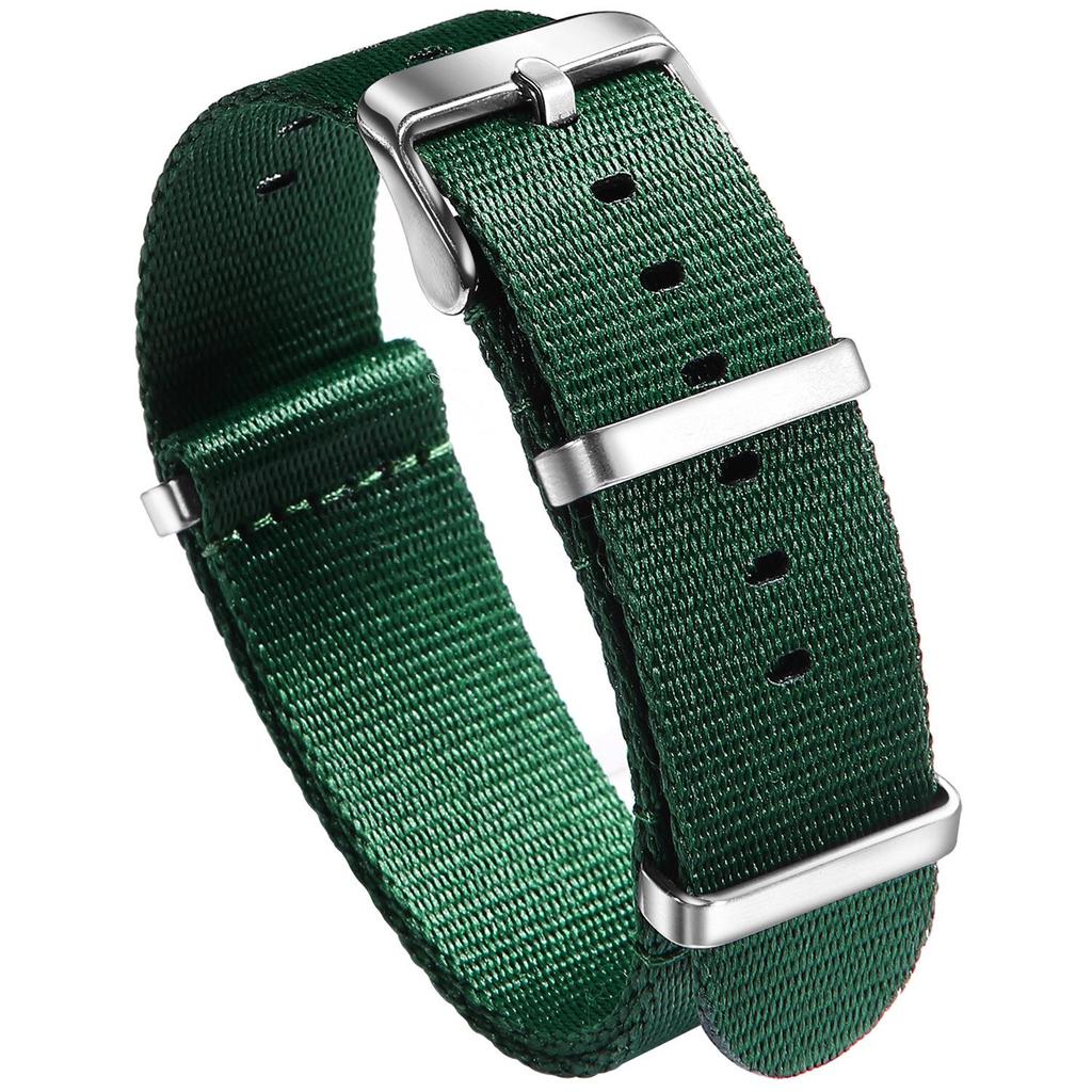 Timeless Twill Nylon Multi-color Strap - Waterproof, Lightweight & Durable 20mm/22mm Universal Fit