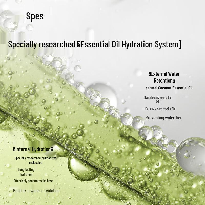 Spēs Niacinamide & 4-Essential Oil Hydrating Fragrance Shower Gel 480ml