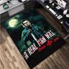 1Pc Halloween Print Rug - home decoration Carpet For Living Room Bedroom Flooring Computer Chair Area Rug