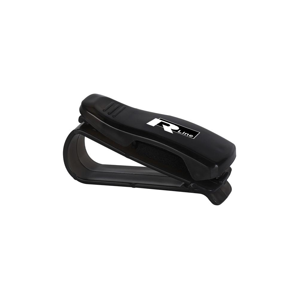 Car Sun Visor Sunglasses Organizer Clip Card Ticket Holder For Volkswagen GTI Golf 6 7 8 Polo VW R-Line CC Passat Tiguan L Jetta zw6