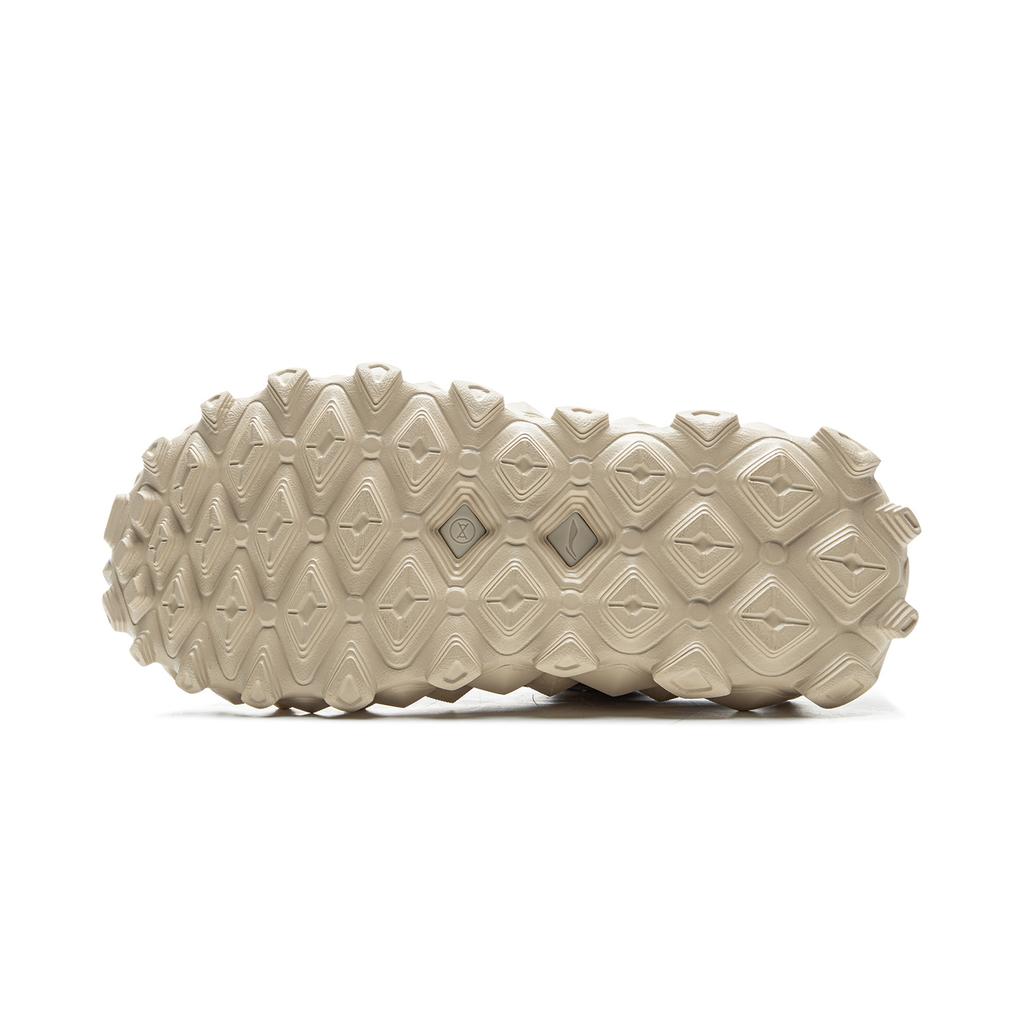 New ANB X LiNing Anti Slip Wear Resistant Low Top Casual Shoes Unisex Rabbit Fur Gray AZGV113-6