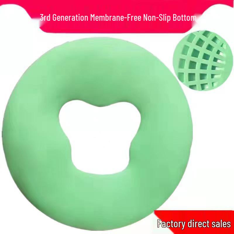 Silicone Face Down Pillow - Round Massage Cushion for Salon