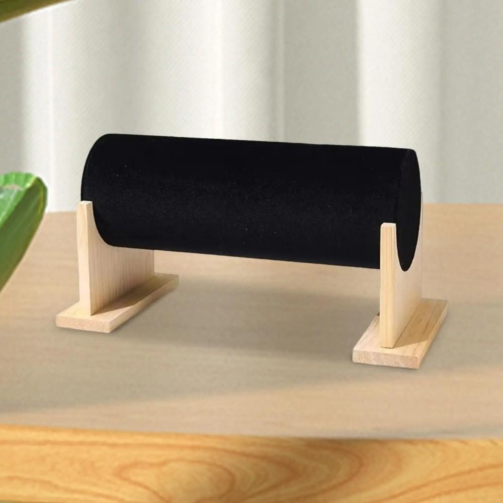 Espositore Originale in Legno per Cerchietti per Capelli Supporto per Elastici per Capelli con Superficie in Velluto Decorazione per Camera da Letto