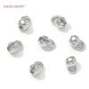 18K Gold Plated Brass Crimp Beads,End Caps For Jewelry Making,Clam Shell Bead Tip Crimp Ends Beads,DIY Bracelets Accessories