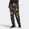 Adidas Originals Tapered Velvet Track Pants With Trefoil Print Men Bottoms Multicolor GE0800