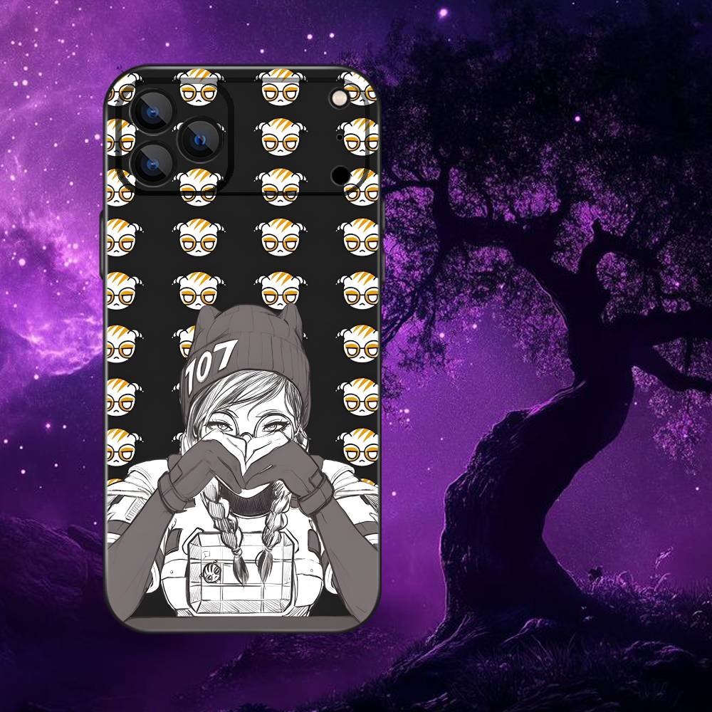 

R-Rainbow Game S-Six Phone Case For iPhone 17,16,15,14,13,12,Pro,Max,Plus,E,SE4,Air,Mini Black Soft Box iPhone11
