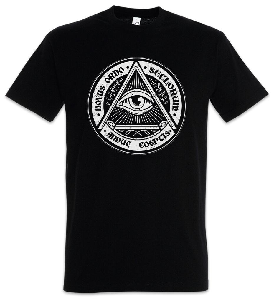 Illuminati Eye Men's T-Shirt Mens Womens Tees Top Illuminati Masonic Society Eye Lodge Lodge