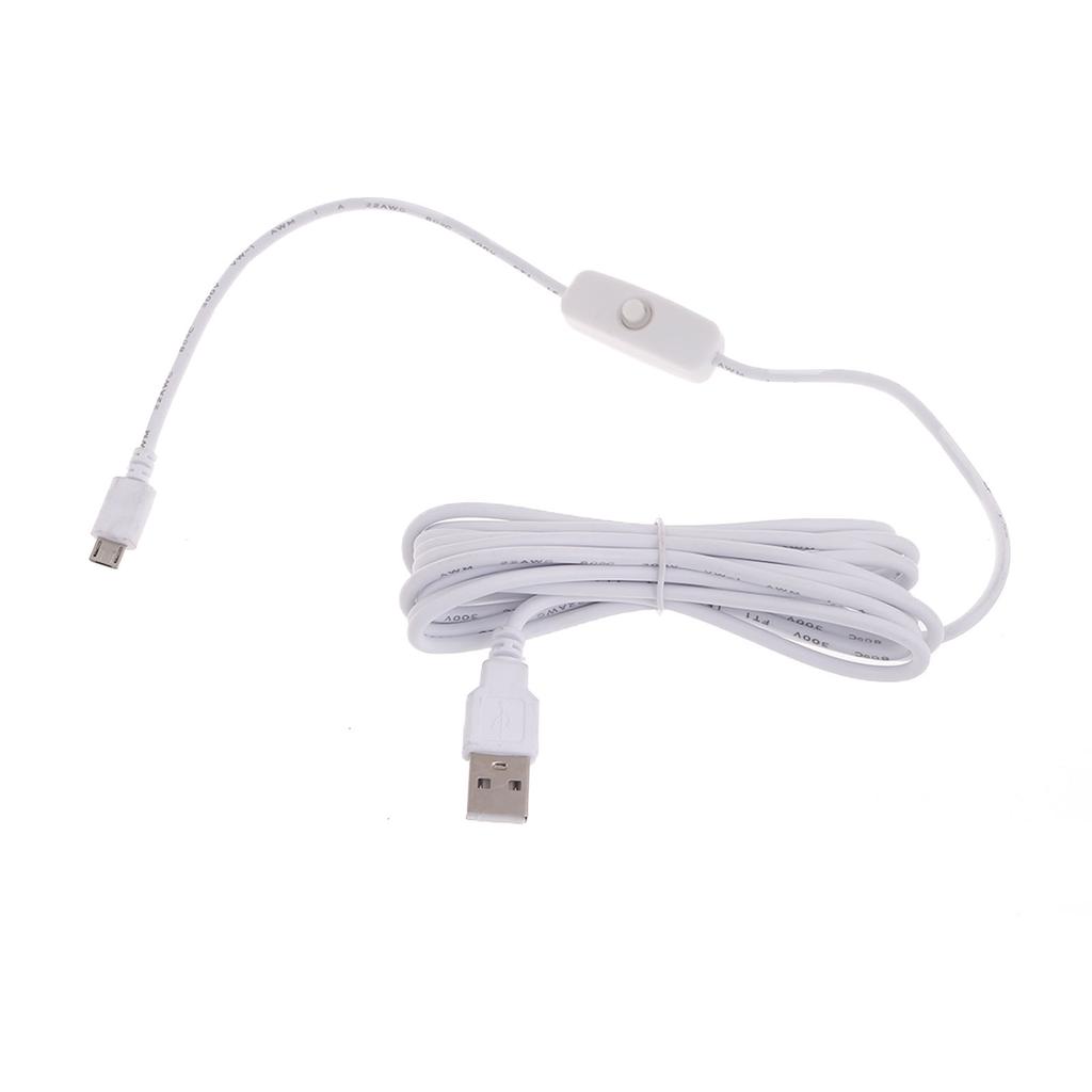 USB Power Charging Cable withSwitch USB2.0 to USB Converter forRaspberryPi USB to USB Cable