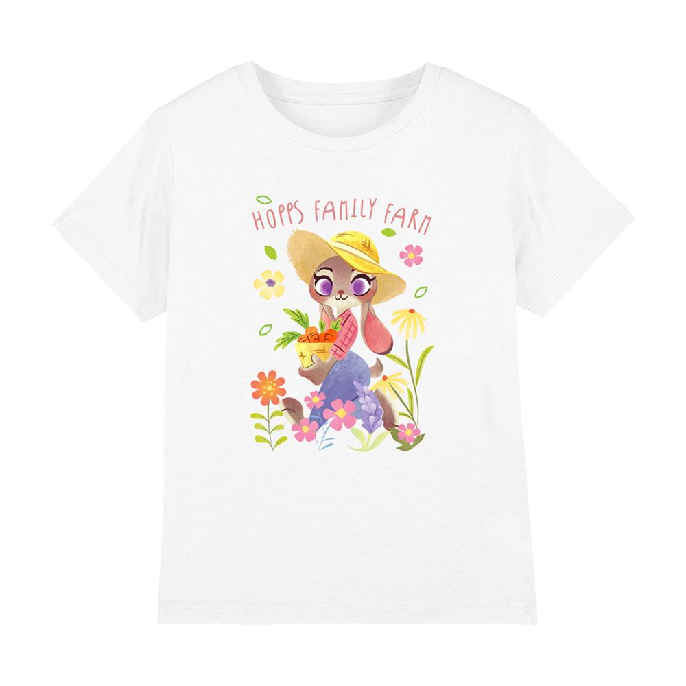 Zootropolis Girls Judy Hopps Wildflower Garden T-Shirt