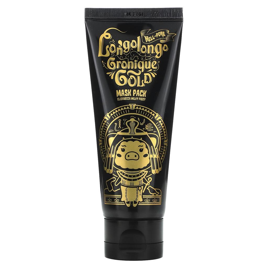 Milky Piggy Hell-Pore Longolongo Gronik Gold Beauty Mask Pack, 100Ml(3.38Fl Oz)