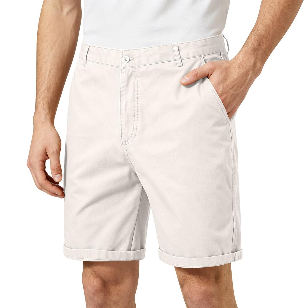 Herren Lockere Freizeit-Cargo-Shorts Leichter Entspannter Stil mit Mehreren Taschen für Outdoor und Tägliches Tragen