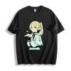 Frieren Herz Blow T-Shirt - Blondes Elfen Herzgeste Design Unisex Tee