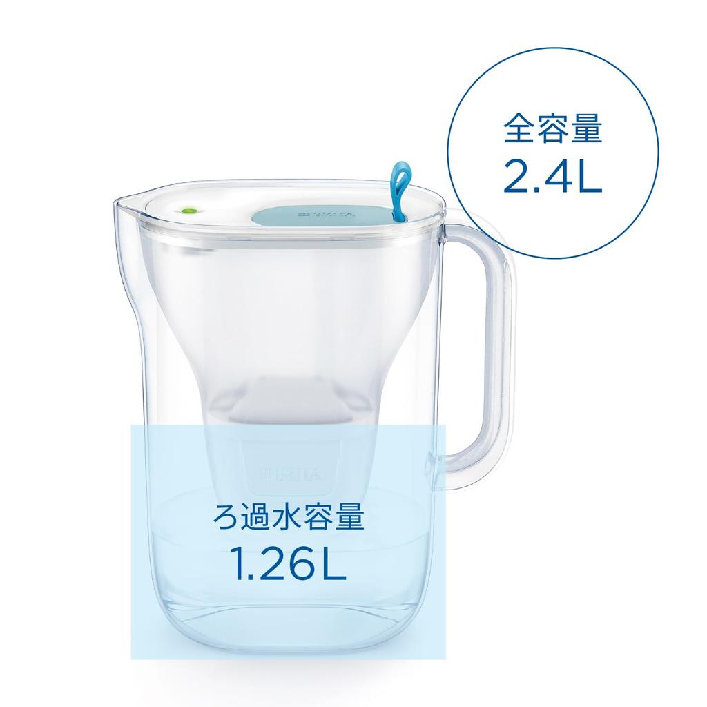 Brita Water Pitcher Removal Filtered Water Style Includes 1 Maxtra Pro Pure Performance Cartridge Japanese Filter, Type, PFOS/PFOA Tested, Capacity