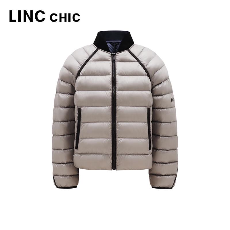 Jinyujie Damen Urban Ultraleichte Stehkragen Kurze Daunenjacke