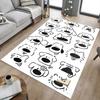 1PC Cartoon Dog Non-Slip Floor Carpet Compatible for Office&Living Room&Bedroom&Dining Room - Flat-Weave Machine-W286