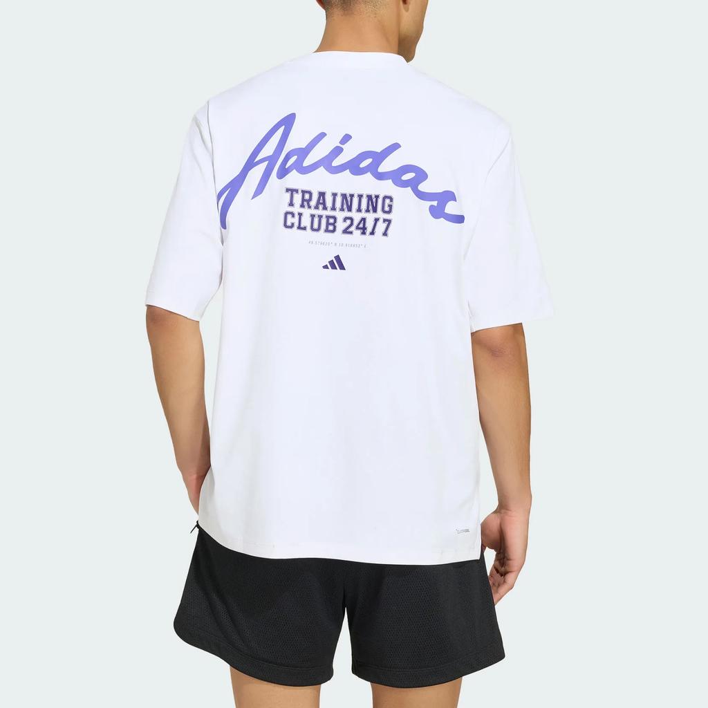 adidas Essentials Primelift Workout Graphic Short Sleeve Quick Dry T-Shirt Men Tops KS6419