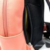Karukuru Women's Sheepskin Mini Backpack MAB-CC212 Salmon Pink PNK