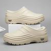 2025 Neue Mode Baumwollpantoffeln Herren Winter Warm Zuhause Baumwollschuhe Wasserdichte Gartenschuhe Indoor Slipper Schlichte Schuhe