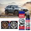 Rust Remover Car Wheel Cleaner Spray Metal Protection Formula Alloy Wheel Care Oxidation Treatment Auto Detailing Accessories