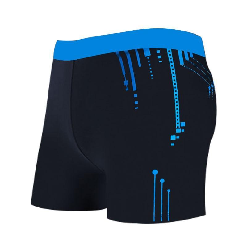 Maillot de bain Boxer Homme Séchage Rapide Taille Large Design Color-Block Piscine Spa Natation
