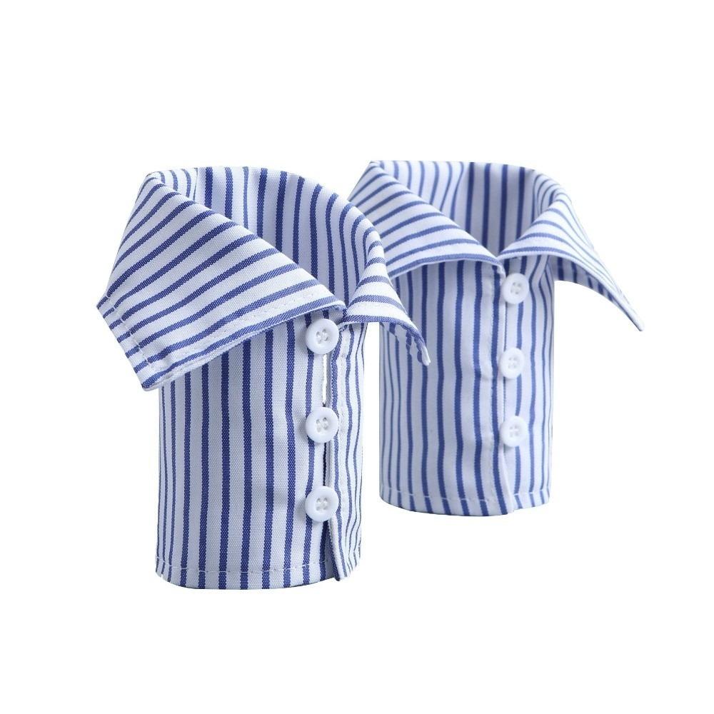 

Striped Fake Hand Sleeves Sweater Clothing Shirt Fake Cuffs Detachable Sleeves Women