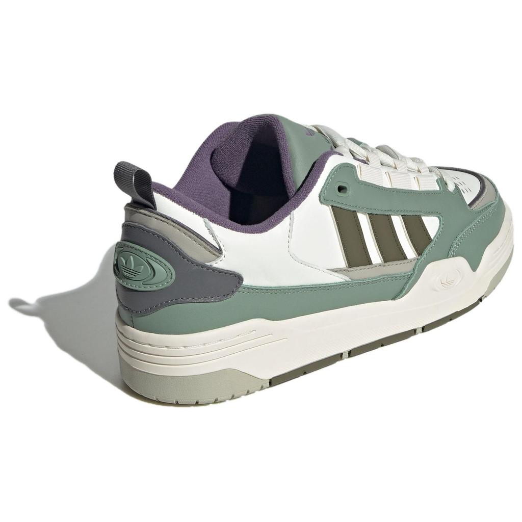 Adidas Originals Adi2000 Comfortable Versatile Durable Low-Top Skate Shoes Men Sneakers White Green JR8349