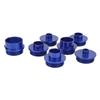 10 Pcs Set Router Template Guides Bushing High Strength Aluminum Alloy Router Bit Template Bushing Set