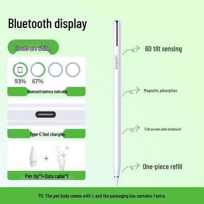 Ugreen IPad Stylus Stift mit kabelgebundenem Schnellladen