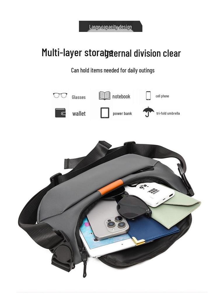 2025 Lightweight Minimalist Business and Travel Backpack: Large Capacity for Work and Vacation
