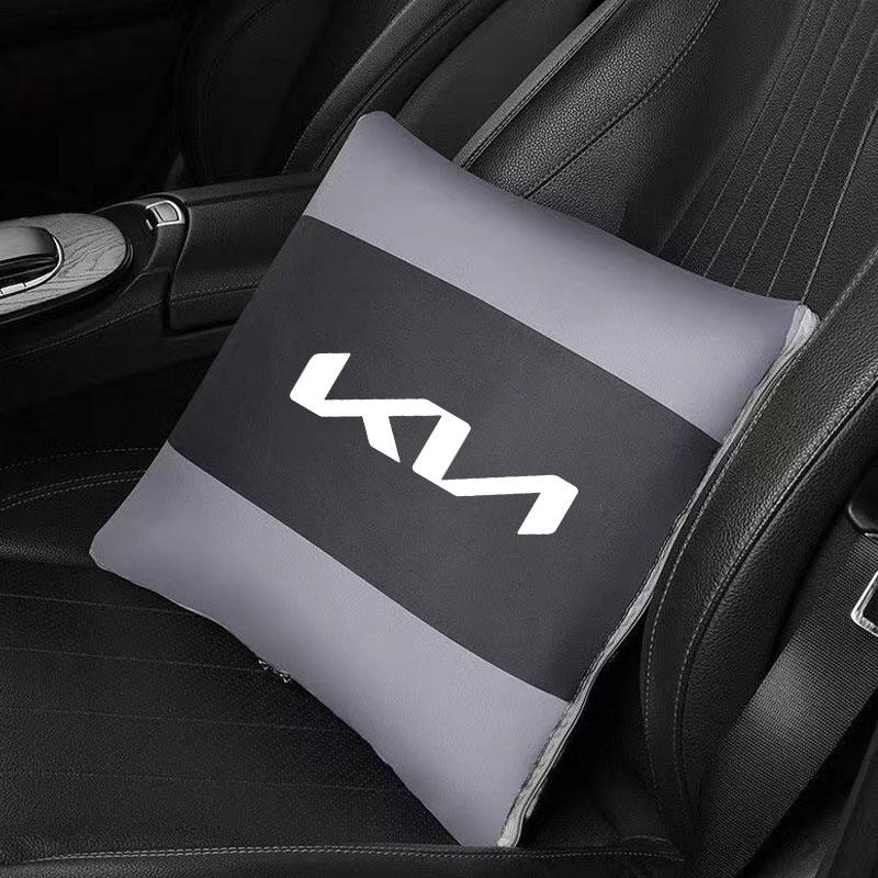 BBDU3 Car Pillow Multi-functional Folding Pillow Pillow Pillow Thickened Warm Quilt For KIA RIO 2 3 4 5 Xline X Line Car Accessories