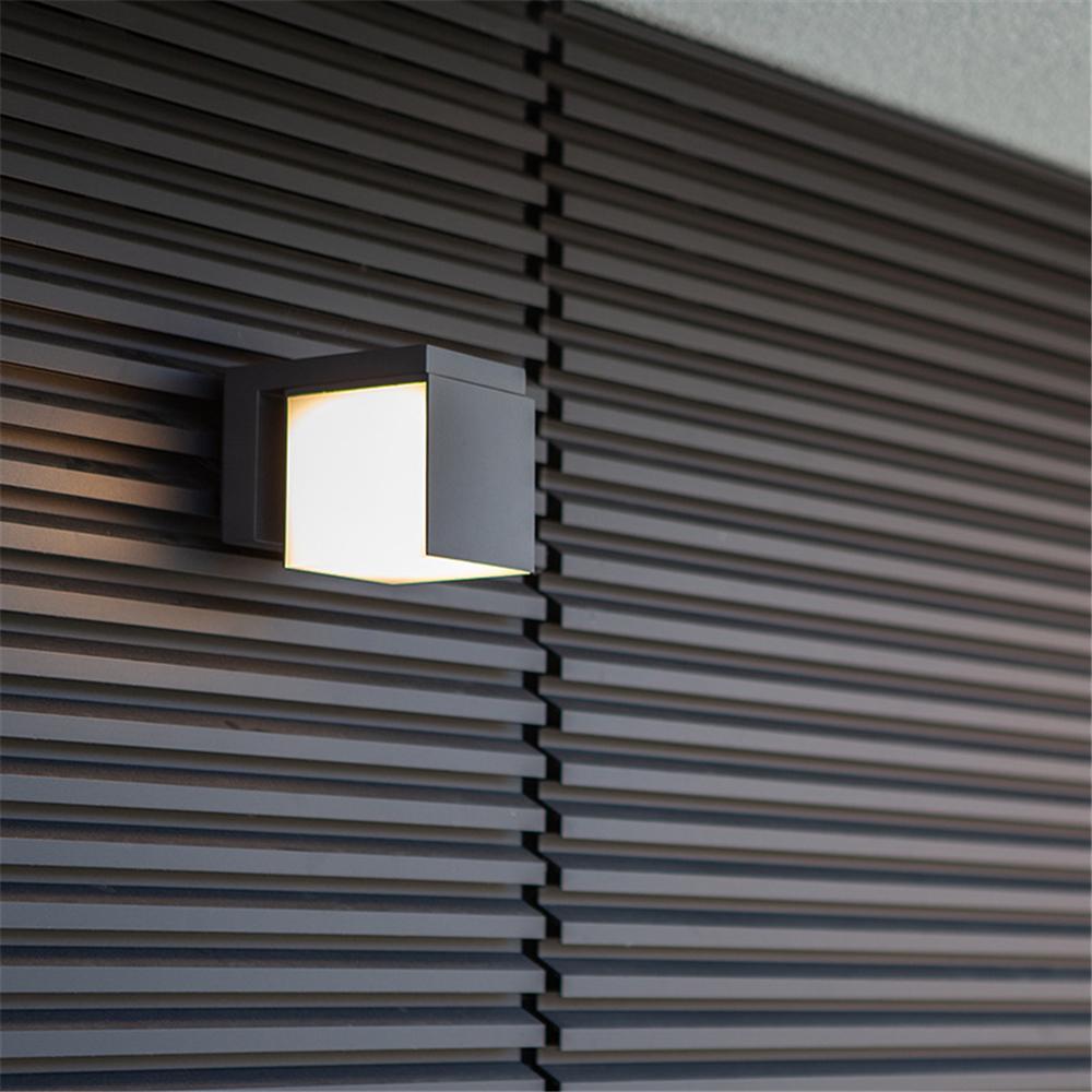 Outdoor Waterproof LED Wall Lamp Modern Creative Home Lighting Landscape Garden Lamp Aisle Corridor Decorative Wall Light 220V