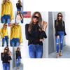 Solid Color Ladies Casual Tops Women Summer Loose Top Long Sleeve Blouse For Daily Wear
