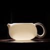 Suet jade white porcelain teapot ceramic household kung fu tea set bubble teapot ceramic handmade pot Xishi pot