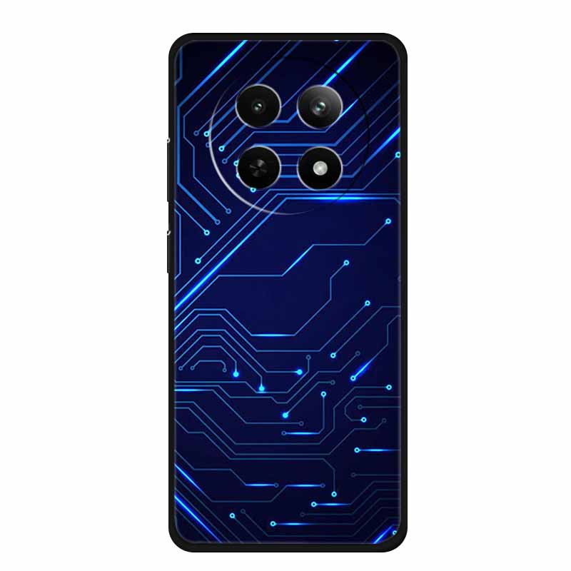 For Realme 13+ 5G Case Animals Soft Silicone TPU Phone Cases Back Cover For OPPO Realme 13 Plus 5G RMX5002 Wolf Protector Coque