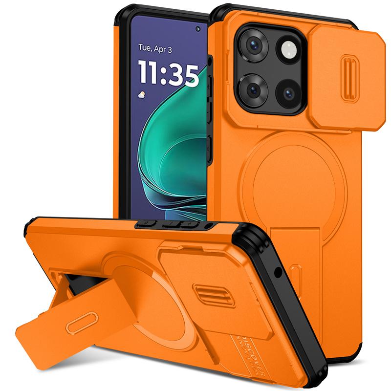 Armor Shockproof Case For Moto G Stylus 2026 G Play Power 5G 2026 Cover Magnetic Wireless Chraging Fold Stand Fundas
