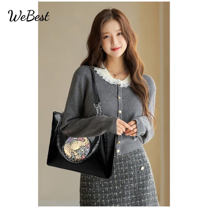 

Large Capacity Casual Tote Bag чорний
