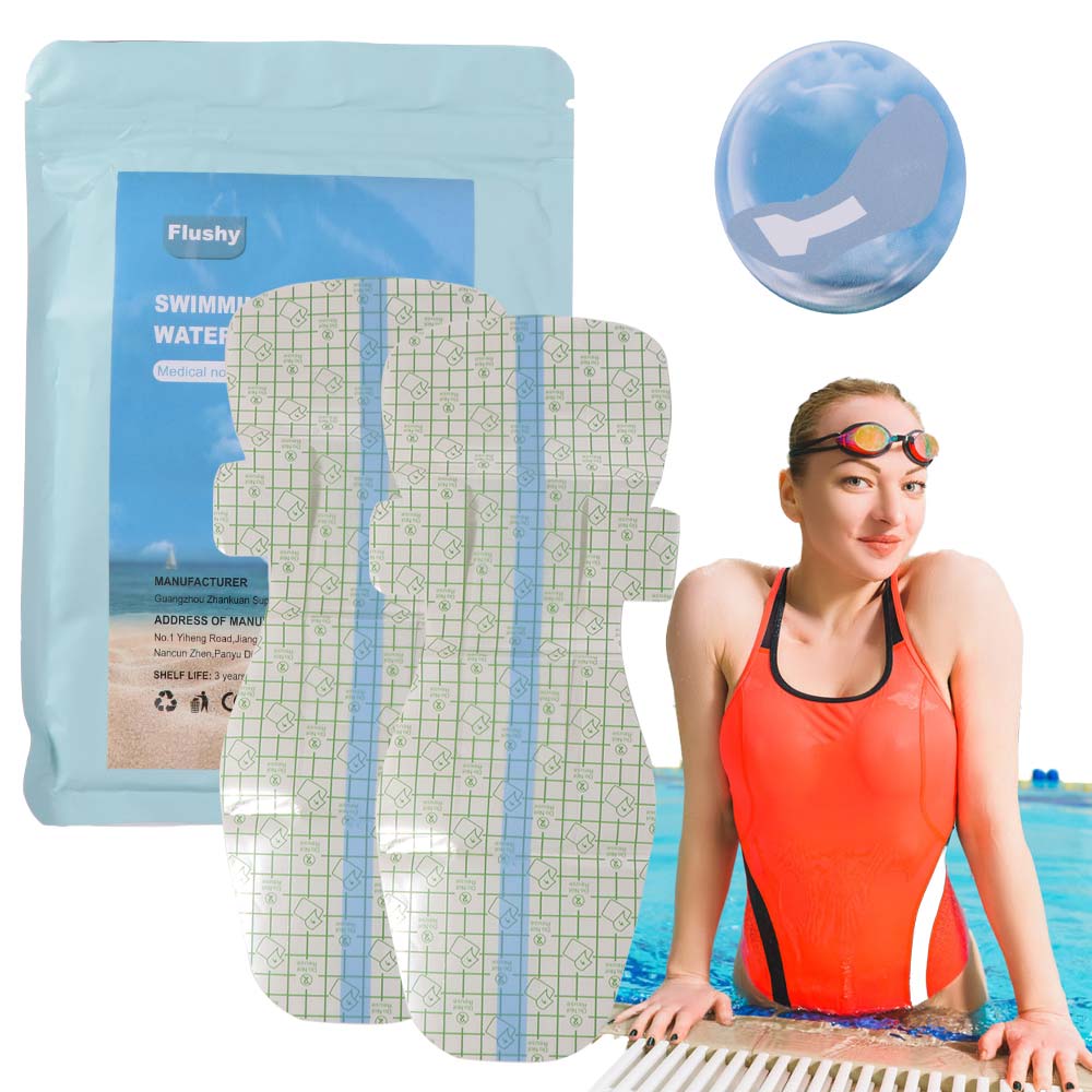 Intymne Naklejki Prywatna Naklejka Pływacka Zapobiegająca Zabrudzeniom Wodoodporne Wkładki Kąpielowe Do Kostiumów Kąpielowych