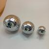 Glowing Ghost Eyes Disco Ball Glass Mirror Halloween Disco Ball Eyeball Decoration  Home Decoration