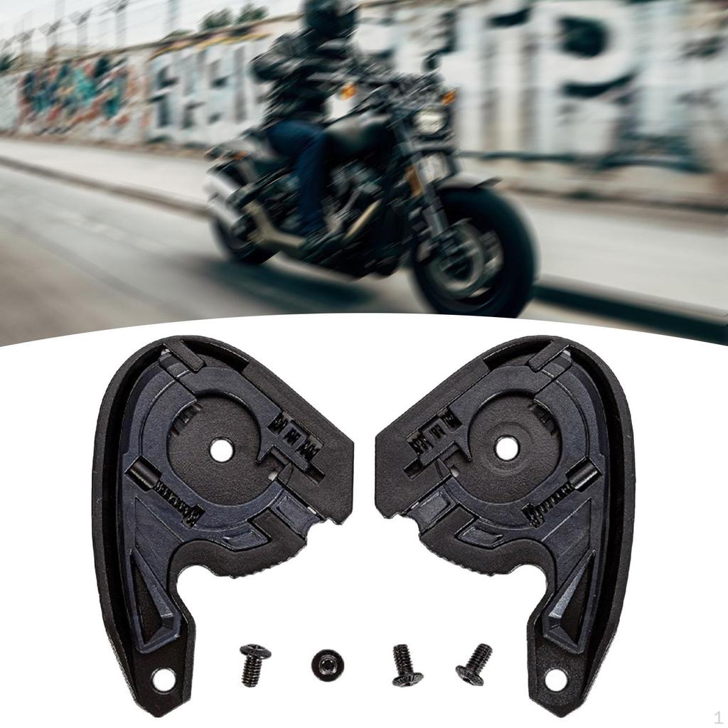 Bază cască open face ,Placă viziere motocicletă ,Piese de schimb , Fixare lentilă
