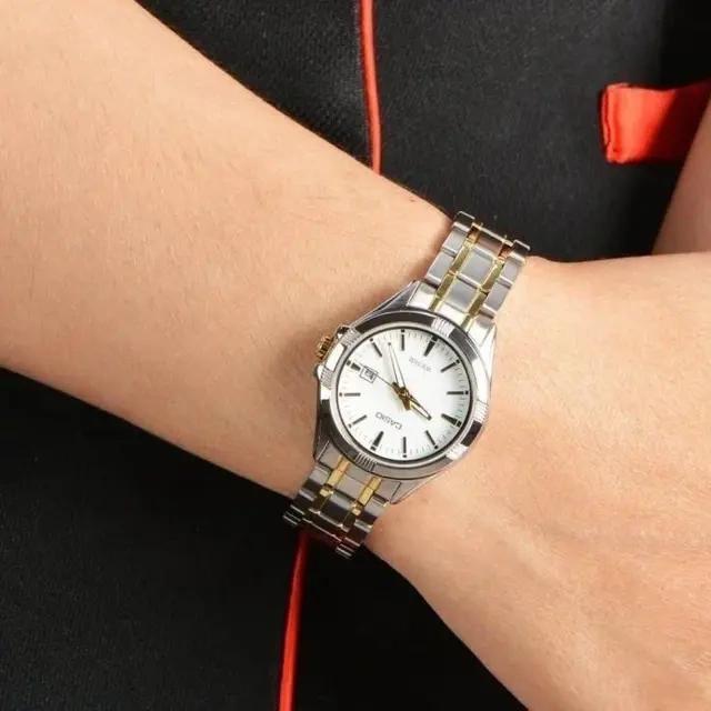 WOMEN'S WATCH CASIO LTP-1308SG-7AVDF (zd605c) + BOX