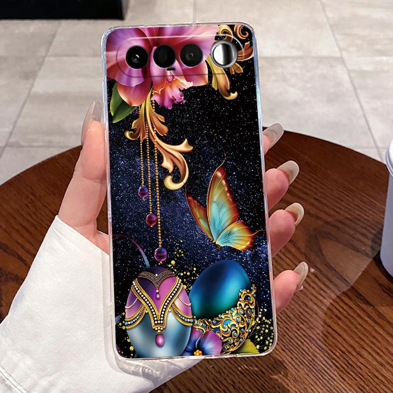 Jelly Casing For Realme 16 5G Coque Capa Clear Silicone Soft TPU Back Cover Cute Cat Rabbit Heart Protective Case Fundas