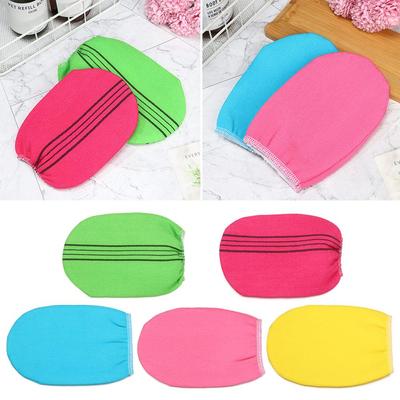 Durable Cleaner Viscose Fiber Shower Scrubber Bath Glove Body Rub Exfoliating Towel