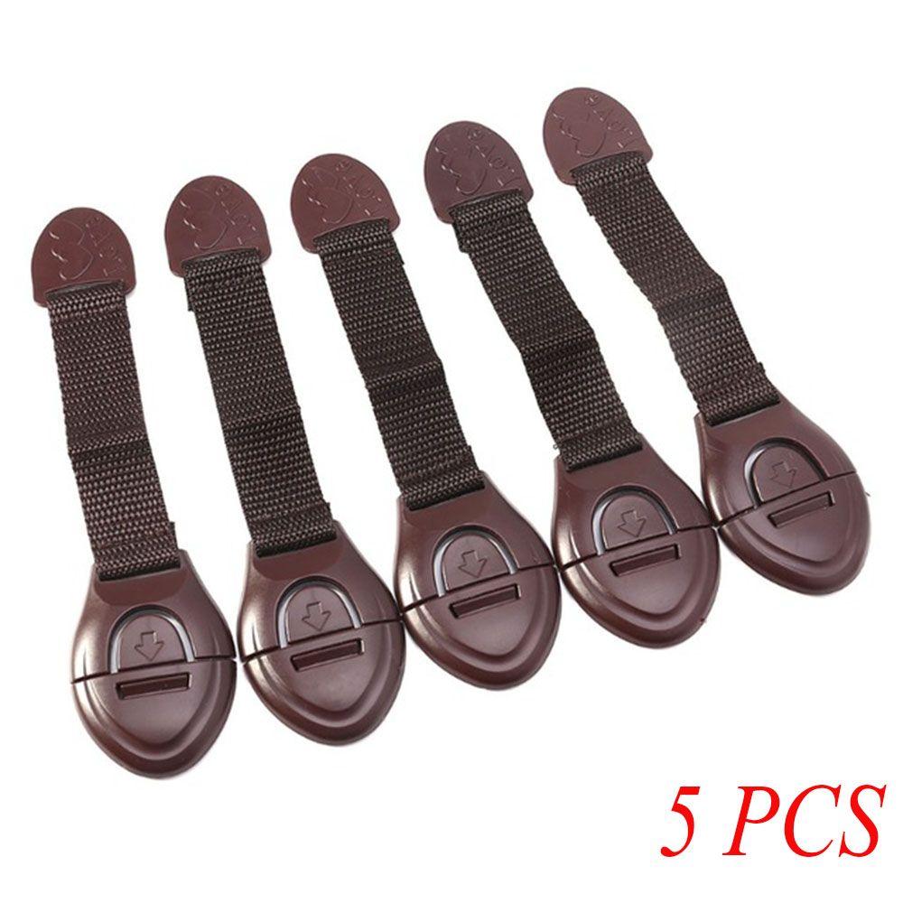 5/10pcs Kids Toilet Cabinet Cupboard Lockstitch Safety Lock Wardrobe Security Latches