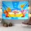 Colorful Clown Music Tapestry, Unique Design Tapestry, Wall Decor for Bedroom,Livingroom, Playroom,Heartwarming Fan Holiday Gifts
