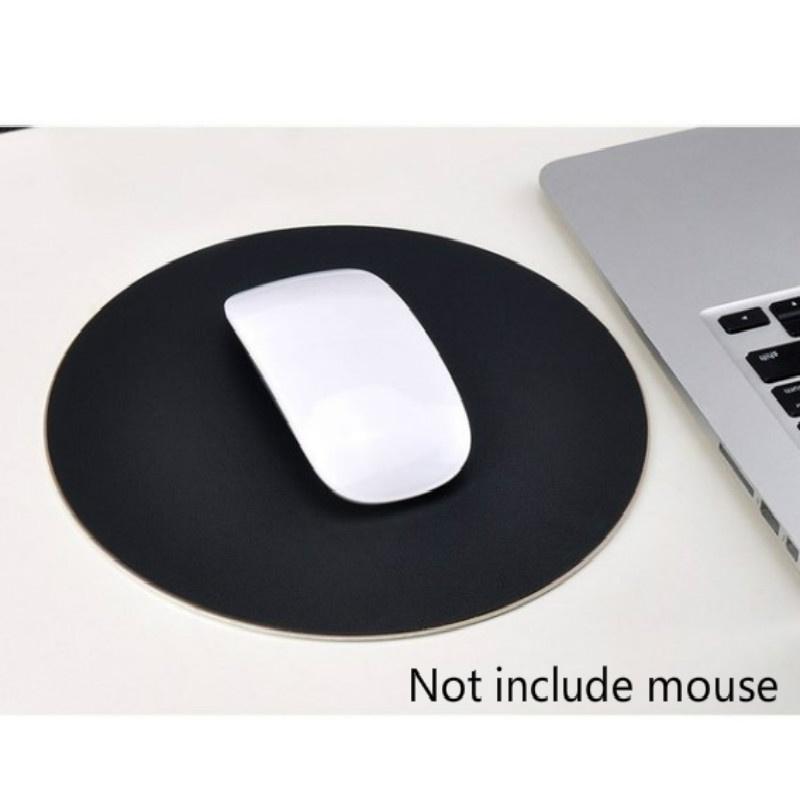 1pcs Round Gaming Mouse Pad Aluminum Alloy Metal Mouse Pad