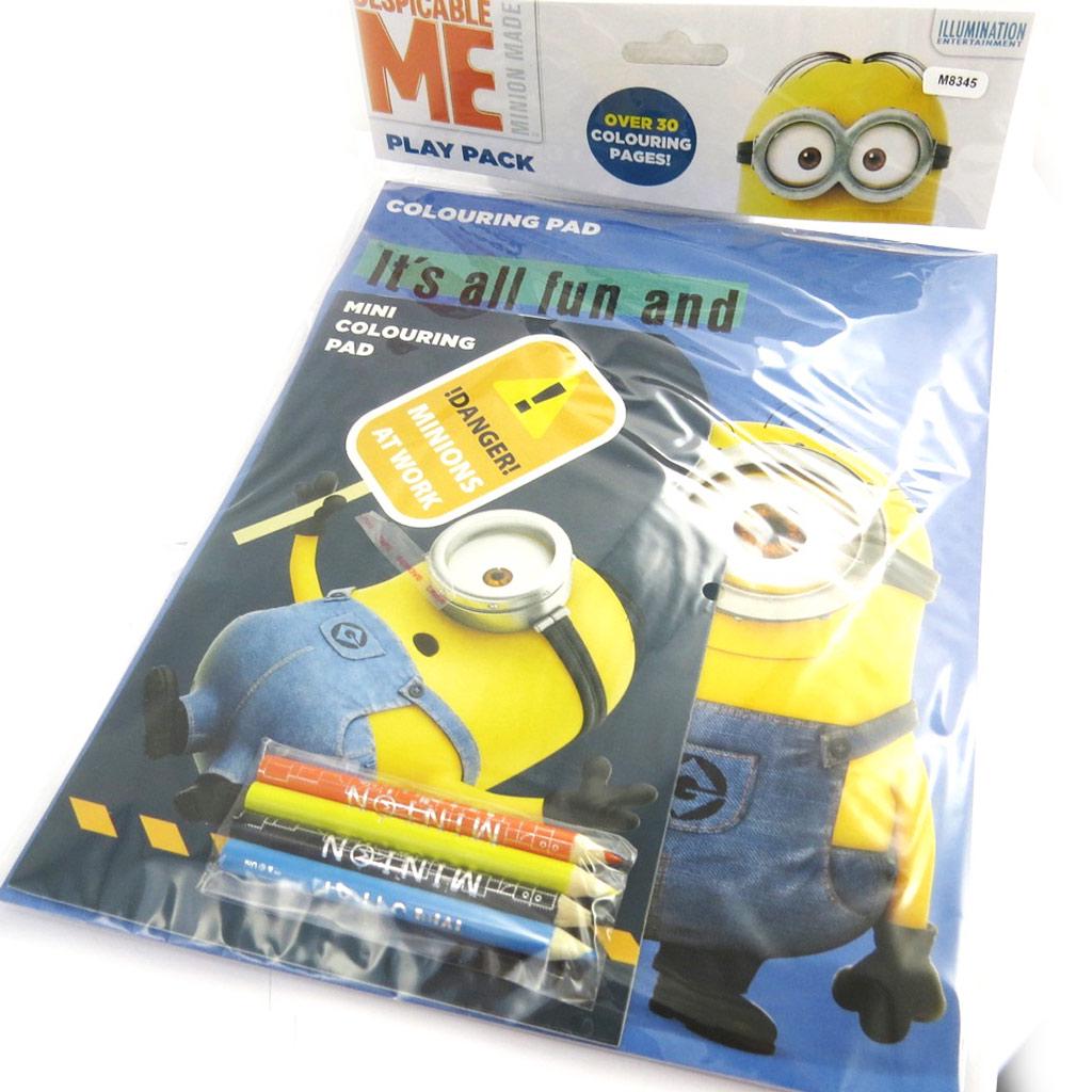 Minions [M8345] - Set coloriage 'Minions' (27. 5x20. 5 cm)