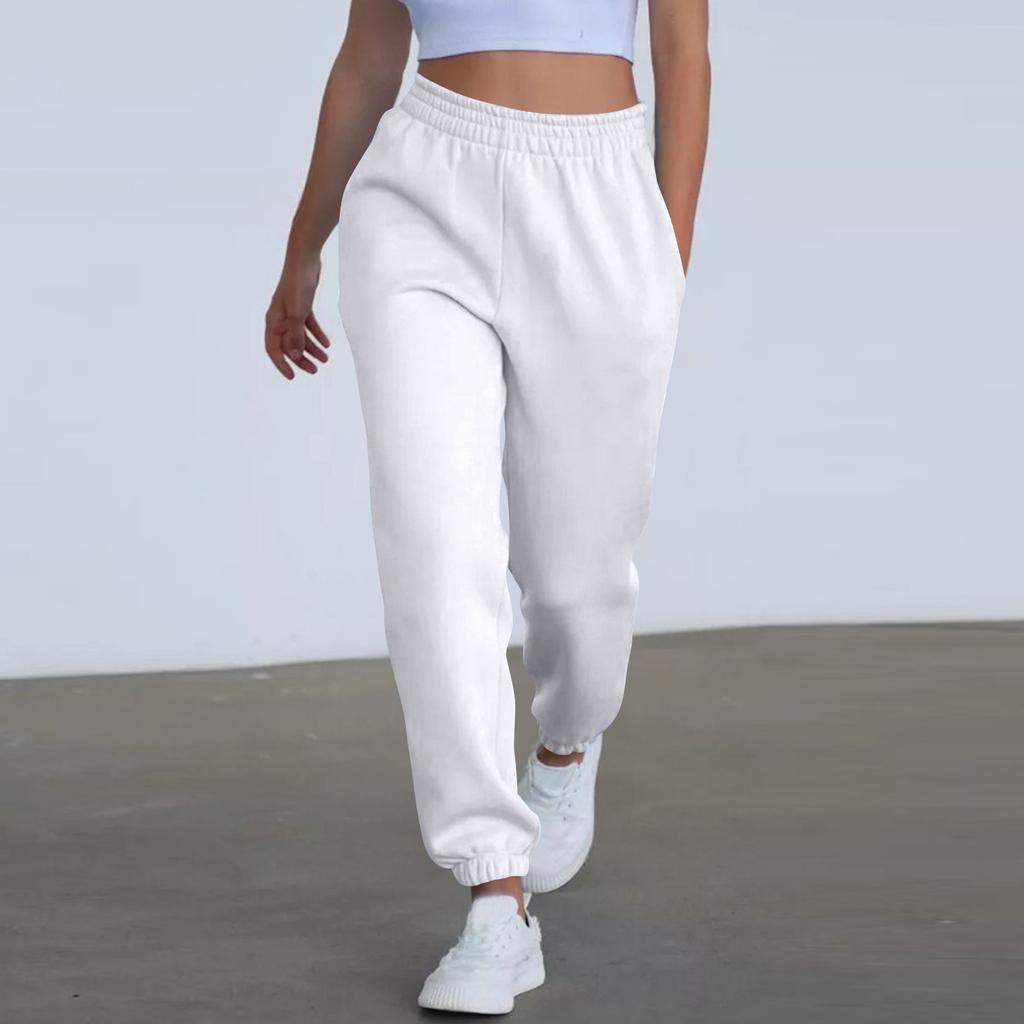Women's High Waisted Loose Sportswear Pants Jogging Pants Fashionable Casual With Pockets