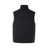 Li-Ning Sports Trend Series Solid Color Stand Collar Cardigan Vest Men Vests Black AMRU033-1